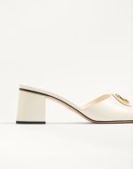 VLOGO SIGNATURE SLIDE SANDAL IN CALFSKIN 60MM - Image 2